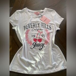 NWT Juicy Couture Beverly Hills Cherry Shirt